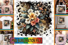 Whimsical PNG TSHIRT Gift Ideas, Leopard Prints Product Image 1