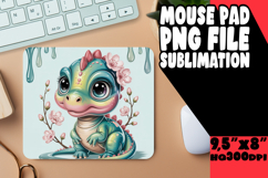 BLISSFUL desk MAT Gift Ideas, Cute Dino Product Image 1