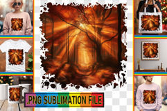 ENCHANTED TSHIRT Designs, Autumn Product Image 1