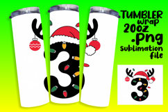 LUXE 20oz Tumbler Wrap Design , Christmas Product Image 1