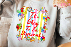 It's Okay To Be Different Png, Autism Accept Understand Love Product Image 4