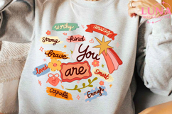 You Are Png, Inspirational Png, Motivational Png Affirmation Product Image 2