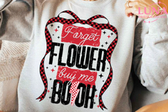 Forget Flowers Buy Me Books PNG, Valentine Book Lover Png Product Image 5