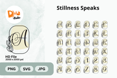 Stillness Speaks Monogram Product Image 1