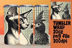 Whisker Wonders: Sublimation Tumblers for Cat Enthusiasts Product Image 1
