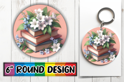 Joyful Moments Car Coaster, Book and flower Product Image 1