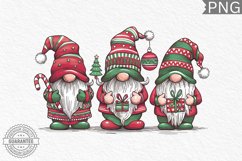 Christmas Gnome Sublimation - Clipart PNG Bundle Product Image 8