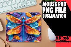 Cheerful Playful Spectrum Mouse Pad, Sublimation Product Image 1