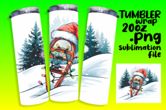 Sublimation Ready 20oz Tumbler , Holiday Product Image 1