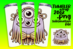 VIVID 20oz Tumbler PNG Template , Monster Product Image 1