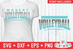 Volleyball SVG | Volleyball Template 0026 | Shirt Design Product Image 1