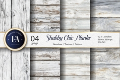 Rustic Whitewashed Wood Background Texture Digital Paper Product Image 1