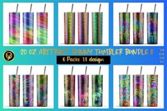 20 Oz Abstract Skinny Tumbler Bundle 8.6 Packs In One Product Image 1