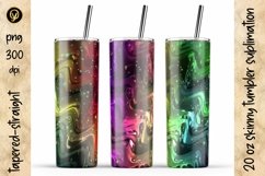 20 Oz Abstract Skinny Tumbler Bundle 8.6 Packs In One Product Image 2