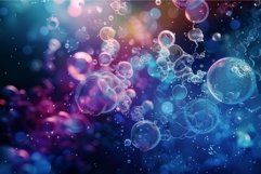 Enchanting universe of colorful soap bubbles Product Image 1