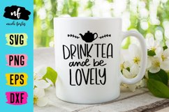 Fancy A Cuppa SVG Cut File Product Image 1