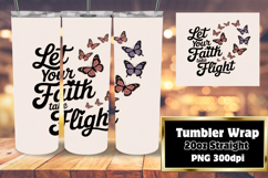 VIBRANT 20oz Gift Tumbler Design , Religious Product Image 1