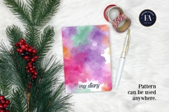 Watercolor Wash Digital Paper | Seamless Rainbow Texture Product Image 4