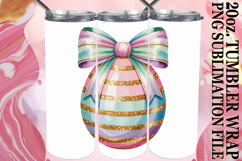 Serene nights 20oz tumbler wrap, Easter Egg Product Image 1