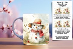 Christmas Cove: Sunny Snowman Sublimation Product Image 1