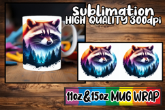 Sunshine bliss sublimation mug wrap, Animals Art Product Image 1