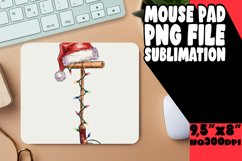 Cheerful Desk Pad Sublimation Ideas, Holiday Product Image 1