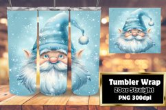 Enchanted Evening: Gnome Tumbler Wrap Sublimation - 20oz Product Image 1