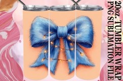 Joyful Reflections 20oz tumbler wrap, Christmas Product Image 1