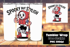 Artistic 20oz Tumbler Design , Funny Ghost Product Image 1