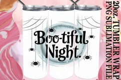 Bright mornings 20oz tumbler wrap, Halloween Product Image 1