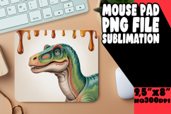 VIBRANT MOUSE PAD Creative Art, Cute Dino Product Image 1