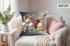 Happy New Year PNG Pillow, Festive New Year's Eve 2026 PNG Product Image 1