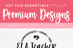 ELA Teacher svg, an English Language Arts teacher unisex svg Product Image 5