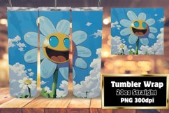 Nostalgic Retro Blooms: 20oz Tumbler Designs Product Image 1