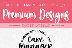 Care Manager SVG, an svg for cutting machine crafters Product Image 5