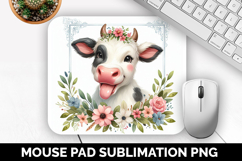 Cute Animals Mouse Pad Bundle, Sublimation Mouse Pad PNG Product Image 18