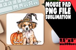 Cute Halloween Critters Round Mouse Pad PNG Product Image 1