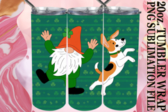 Cozy Escapes 20oz tumbler wrap, St Patricks Product Image 1