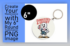 Creative Round Design Coaster Artwork , Funny Ghost Product Image 1