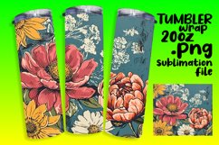 Classic Blossom Tumbler Wrap - 20oz Magic Product Image 1