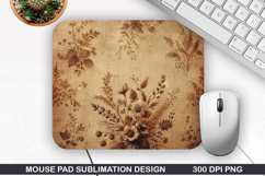 Vintage Mouse Pad Sublimation PNG Design - Mouse Pad PNG Product Image 1