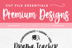 Drama Teacher svg - a speech and drama teacher svg file Product Image 5