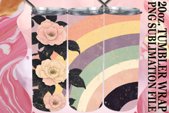 GIFT OF SERENITY 20oz TUMBLER WRAP, Rainbow Product Image 1