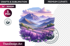 Lavender Clipart PNG, Purple flower arrangement sublimation Product Image 1