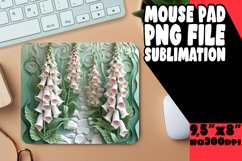 Sublimation for Mouse Pad 3D Flower Hole PNG Product Image 1