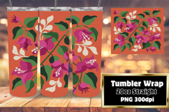 FRESH 20oz Tumbler Template , Flowers Product Image 1