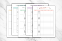 Editable Daily Blood Pressure Log Canva Template 2 Product Image 3