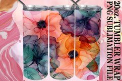 Vibrant Floral Frenzy Tumbler, Springtime Magic Product Image 1