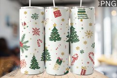 Christmas Tree Tumbler Wrap -High Quality 300 Dpi Product Image 1