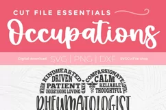 Rheumatologist svg - a rheumatology doctor svg for crafters Product Image 2